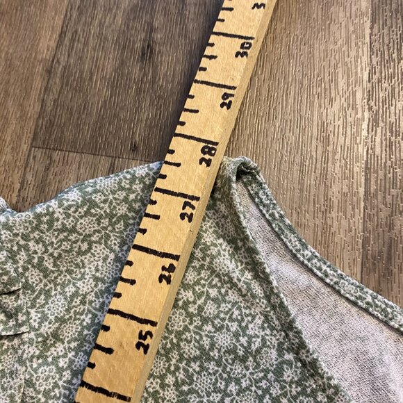 Adrianna Papell Green Floral Blouse Size 2X - Picture 6 of 7